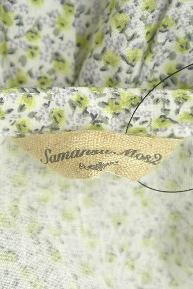 SM2（サマンサモスモス）の古着「七分袖小花柄ロングワンピース（ワンピース・チュニック）」大画像６へ