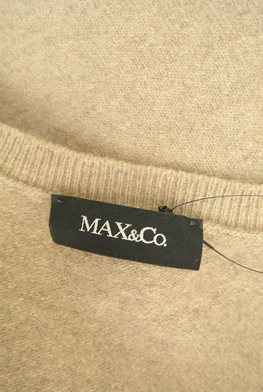 MAX&Co.（マックス＆コー）の古着「Vネックワイドニット（ニット）」大画像６へ