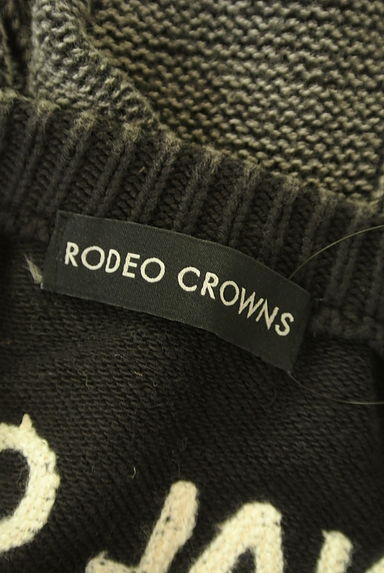 RODEO CROWNS（ロデオクラウン）の古着「バックスウェット切替ケーブル編みニット（ニット）」大画像６へ