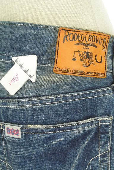 RODEO CROWNS（ロデオクラウン）の古着「ウォッシュド加工ハーフデニムパンツ（ショートパンツ・ハーフパンツ）」大画像５へ