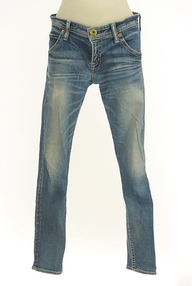 RODEO CROWNS（ロデオクラウン）の古着「ウォッシュド加工ストレッチスキニーデニム（デニムパンツ）」大画像１へ