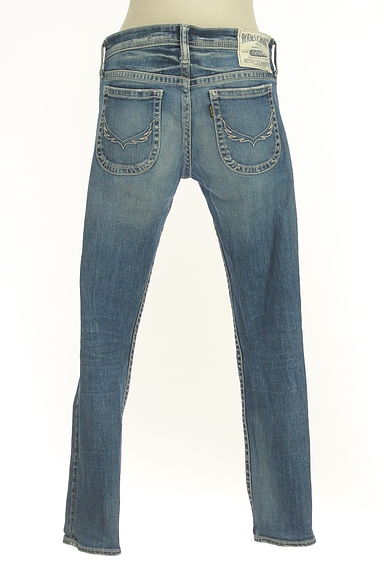 RODEO CROWNS（ロデオクラウン）の古着「ウォッシュド加工ストレッチスキニーデニム（デニムパンツ）」大画像２へ