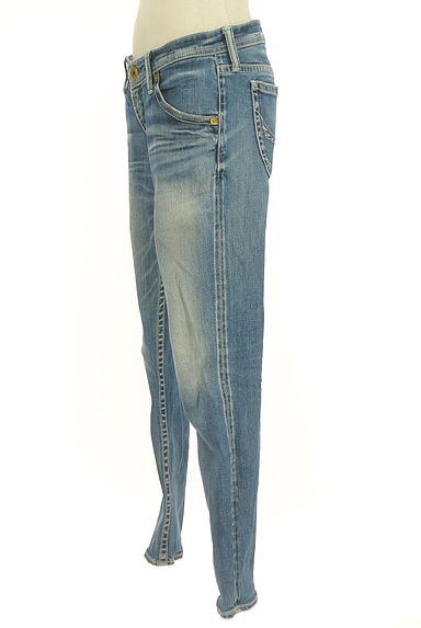 RODEO CROWNS（ロデオクラウン）の古着「ウォッシュド加工ストレッチスキニーデニム（デニムパンツ）」大画像３へ