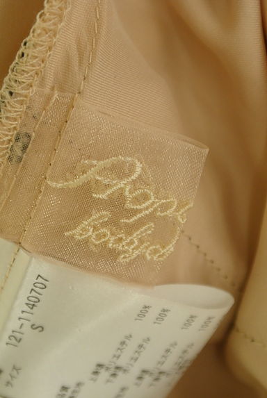 PROPORTION BODY DRESSING（プロポーションボディ ドレッシング）の古着「プリーツチュール切替ロングワンピース（ワンピース・チュニック）」大画像６へ