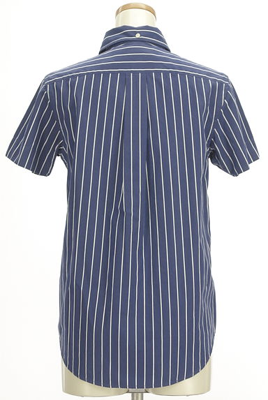 Ralph Lauren（ラルフローレン）の古着「ワンポイントストライプシャツ（カジュアルシャツ）」大画像２へ