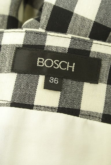 BOSCH（ボッシュ）の古着「ベルト付きチェック柄ワイドパンツ（パンツ）」大画像６へ