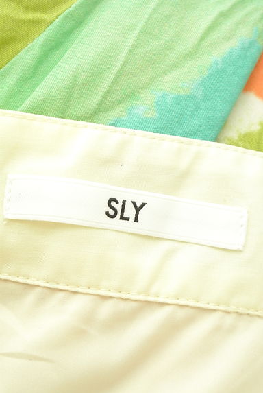 SLY（スライ）の古着「ブロックチェック風ロングスカート（ロングスカート・マキシスカート）」大画像６へ