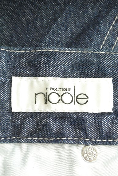 NICOLE（ニコル）の古着「ステッチフレアデニムロングスカート（ロングスカート・マキシスカート）」大画像６へ