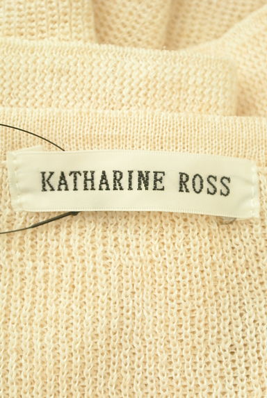 KATHARINE ROSS（キャサリンロス）の古着「フリル袖リネン混ニット（ニット）」大画像６へ