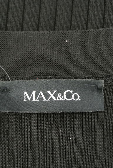 MAX&Co.（マックス＆コー）の古着「ボートネックリブニットトップス（ニット）」大画像６へ