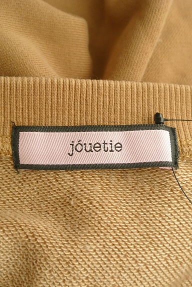jouetie（ジュエティ）の古着「フラワー刺繡カットオフショートスウェット（スウェット・パーカー）」大画像６へ