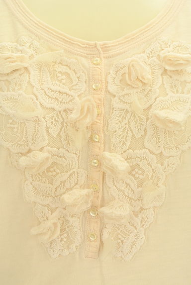 Abercrombie&Fitch（アバクロンビーアンドフィッチ）の古着「立体花刺繍カットソー（カットソー・プルオーバー）」大画像４へ