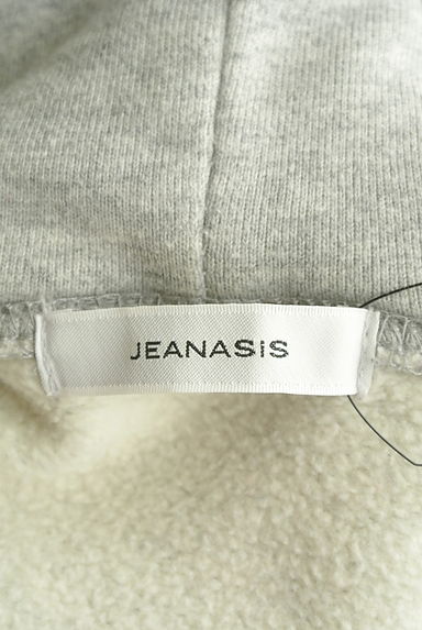 JEANASiS（ジーナシス）の古着「タックボリューム袖裏起毛パーカー（スウェット・パーカー）」大画像６へ