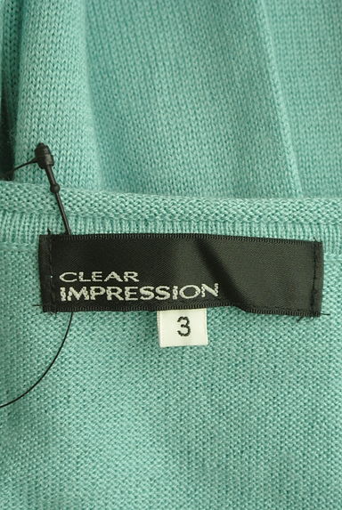 CLEAR IMPRESSION（クリアインプレッション）の古着「裾リボンニットトップス（ニット）」大画像６へ