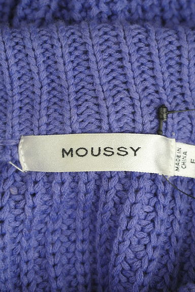 MOUSSY（マウジー）の古着「ラグランスリーブリブニット（セーター）」大画像６へ