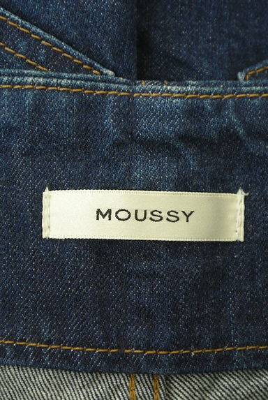 MOUSSY（マウジー）の古着「ベルト付きハイウエストワイドデニムパンツ（デニムパンツ）」大画像６へ