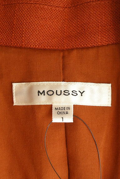 MOUSSY（マウジー）の古着「オーバーサイズリネン混テーラードジャケット（ジャケット）」大画像６へ