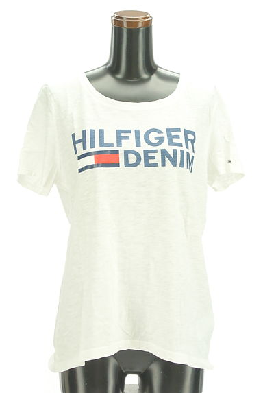 TOMMY HILFIGER（トミーヒルフィガー）の古着「ロゴプリントTシャツ（Ｔシャツ）」大画像１へ