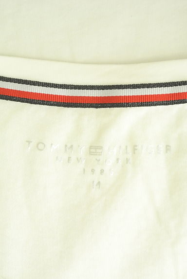 TOMMY HILFIGER（トミーヒルフィガー）の古着「フロッキーロゴTシャツ（Ｔシャツ）」大画像６へ