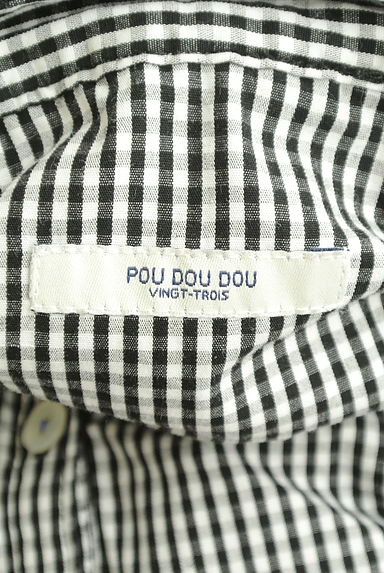POU DOU DOU（プードゥドゥ）の古着「ギンガムチェック柄フリルブラウス（ブラウス）」大画像６へ
