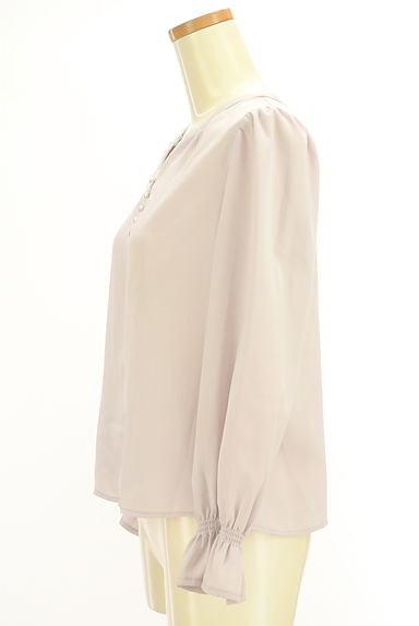 PROPORTION BODY DRESSING（プロポーションボディ ドレッシング）の古着「パール付きキャンディスリーブカットソー（カットソー・プルオーバー）」大画像３へ