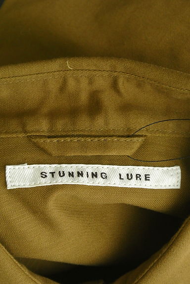 STUNNING LURE（スタニングルアー）の古着「ミドル丈ラウンドヘムミリタリーシャツ（カジュアルシャツ）」大画像６へ