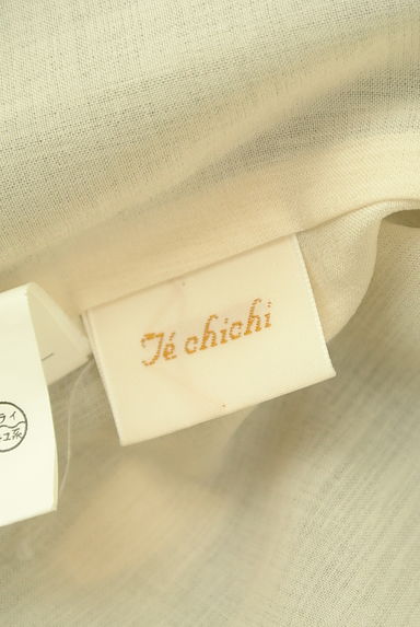 Te chichi（テチチ）の古着「ブロックチェック柄シアーカットソー（カットソー・プルオーバー）」大画像６へ