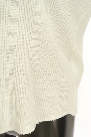 UNITED ARROWS（ユナイテッドアローズ）の古着「フレンチスリーブワッフルリブカットソー（カットソー・プルオーバー）」大画像５へ