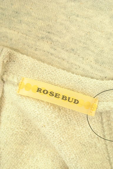 ROSE BUD（ローズバッド）の古着「オーガンジー裾スウェットトップス（カットソー・プルオーバー）」大画像６へ