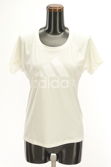 adidas（アディダス）の古着「メッシュ切替ロゴプリントTシャツ（Ｔシャツ）」大画像１へ