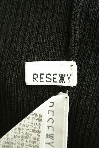 RESEXXY（リゼクシー）の古着「バックスリットリブニットワンピース（ワンピース・チュニック）」大画像６へ