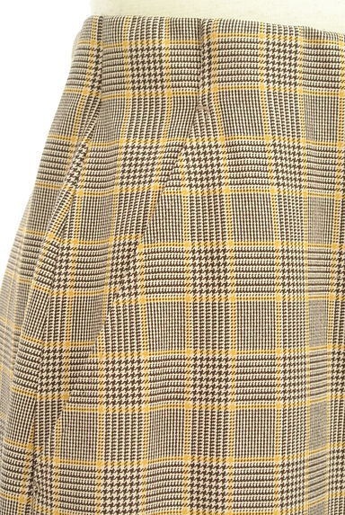 Brahmin（ブラーミン）の古着「ミモレ丈チェック柄ペンシルスカート（ロングスカート・マキシスカート）」大画像４へ