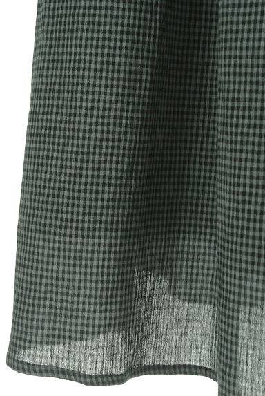 SM2（サマンサモスモス）の古着「ギンガムチェック柄ロングスカート（ロングスカート・マキシスカート）」大画像５へ