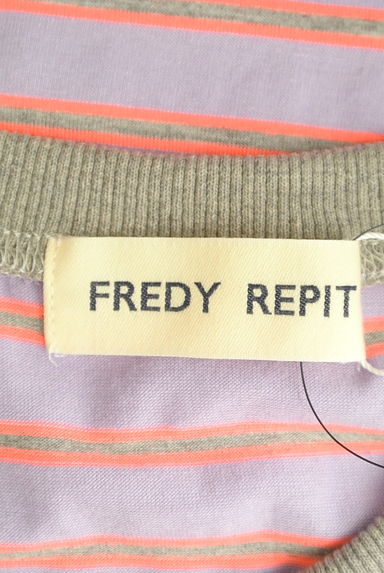 fredy（フレディ）の古着「クロップド丈ボーダーTシャツ（Ｔシャツ）」大画像６へ