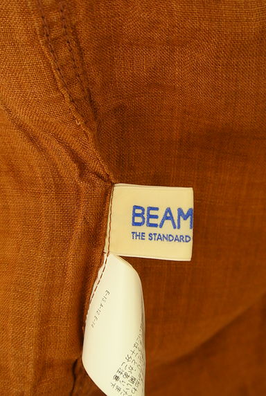 BEAMS Women's（ビームス　ウーマン）の古着「ドロップショルダーリネンシャツ（カジュアルシャツ）」大画像６へ