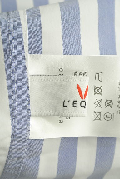 L'EQUIPE YOSHIE INABA（レキップヨシエイナバ）の古着「ピンタックストライプシャツ（カジュアルシャツ）」大画像６へ