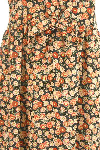 PINK HOUSE（ピンクハウス）の古着「花柄膝下シフォンワンピース（ワンピース・チュニック）」大画像５へ