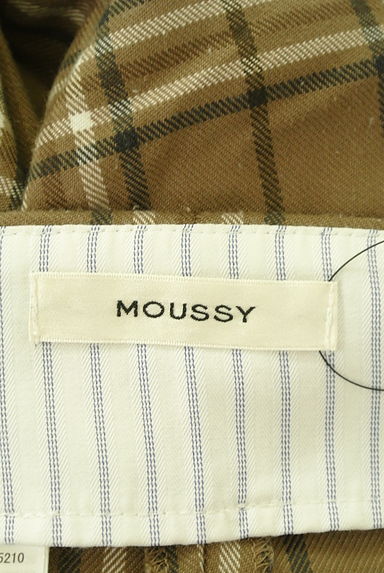 MOUSSY（マウジー）の古着「サイドラインチェック柄ワイドパンツ（パンツ）」大画像６へ