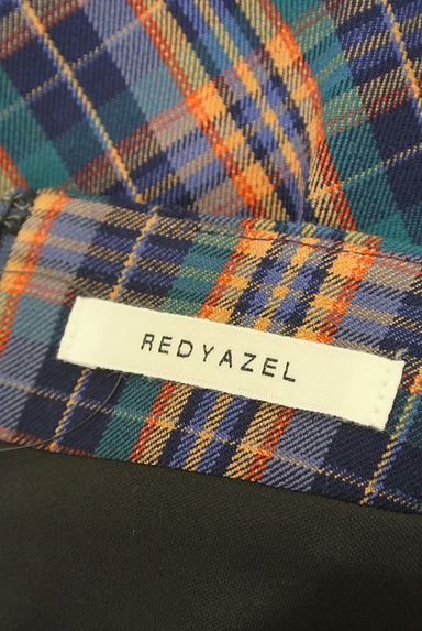 REDYAZEL（レディアゼル）の古着「ラップ風チェック柄ミニスカート（ミニスカート）」大画像６へ