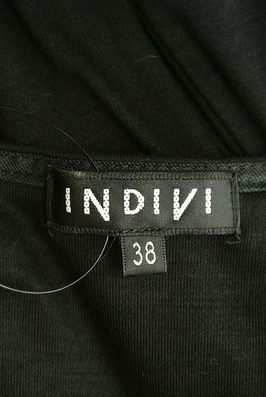 INDIVI（インディヴィ）の古着「ベルト付きミニワンピース（ワンピース・チュニック）」大画像６へ