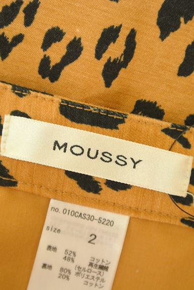 MOUSSY（マウジー）の古着「レオパード柄ラップ風ミニスカート（ミニスカート）」大画像６へ