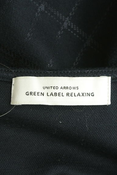 UNITED ARROWS（ユナイテッドアローズ）の古着「微光沢チェック七分袖カットソー（カットソー・プルオーバー）」大画像６へ