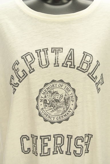 SM2（サマンサモスモス）の古着「バックリボンロゴカットソー（Ｔシャツ）」大画像４へ