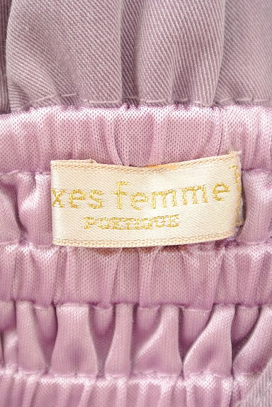 axes femme（アクシーズファム）の古着「コルセットベルト風ハイウエストサスペンダーワイドパンツ（オーバーオール・サロペット）」大画像６へ