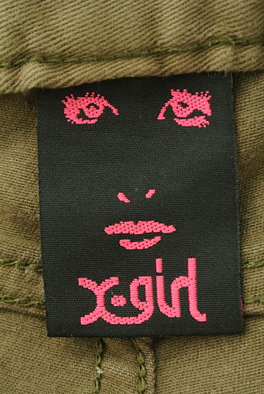 X-girl（エックスガール）の古着「星ヒップポケットスキニーパンツ（パンツ）」大画像６へ