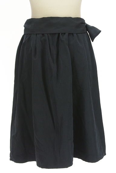 Te chichi（テチチ）の古着「ベルト付きミディスウェードスカート（スカート）」大画像２へ