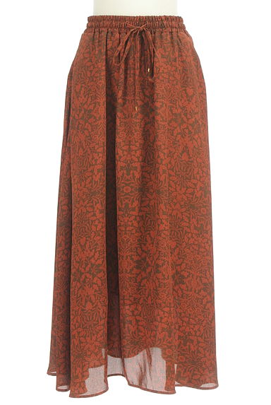 Te chichi（テチチ）の古着「レトロ花柄ロングスカート（ロングスカート・マキシスカート）」大画像１へ