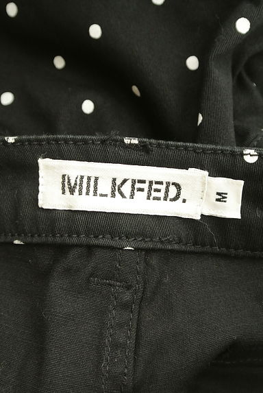 MILKFED.（ミルク フェド）の古着「ドット＋クロス柄スキニーパンツ（パンツ）」大画像６へ
