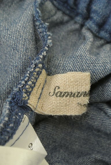 SM2（サマンサモスモス）の古着「ミモレ丈フィッシュテールデニム風スカート（ロングスカート・マキシスカート）」大画像６へ