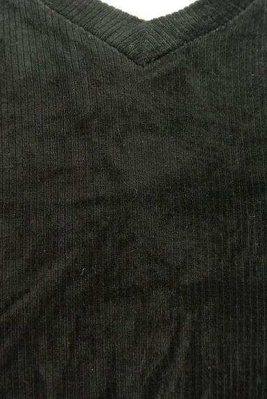 5351 POUR LES HOMMES（５３５１プール・オム）の古着「Vネックリブベロアカットソー（ニット）」大画像５へ